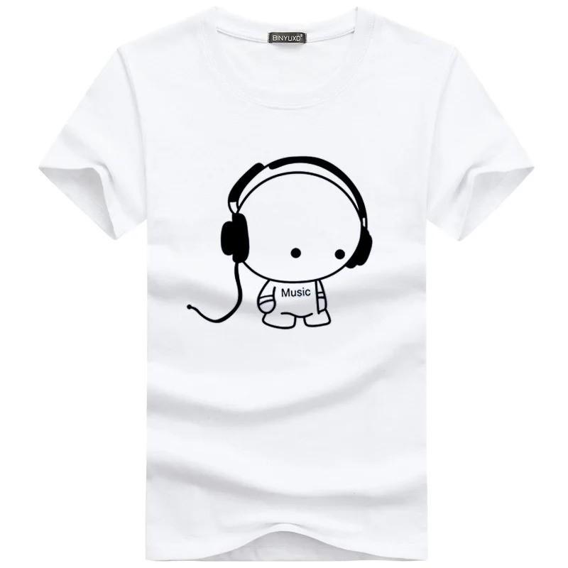 

13885 100% cotton digging the moon print funny mens o-neck t shirts fashion men's tops men T-shirt cool men tshirt male men tee