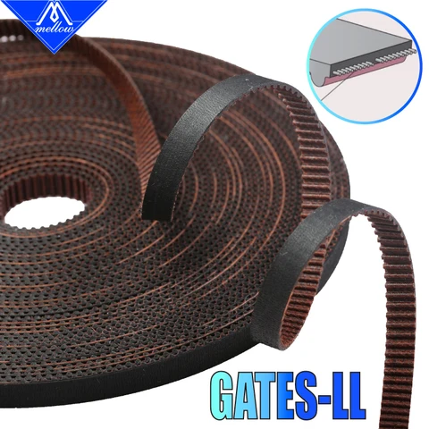 Ремень синхронный Mellow GATES-LL-2GT 2GT 6/9/10 мм