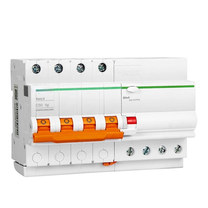 

Original New EA9 series miniature circuit breaker 4P C63A EA9RN4C6330CNEW air switch for Schneider