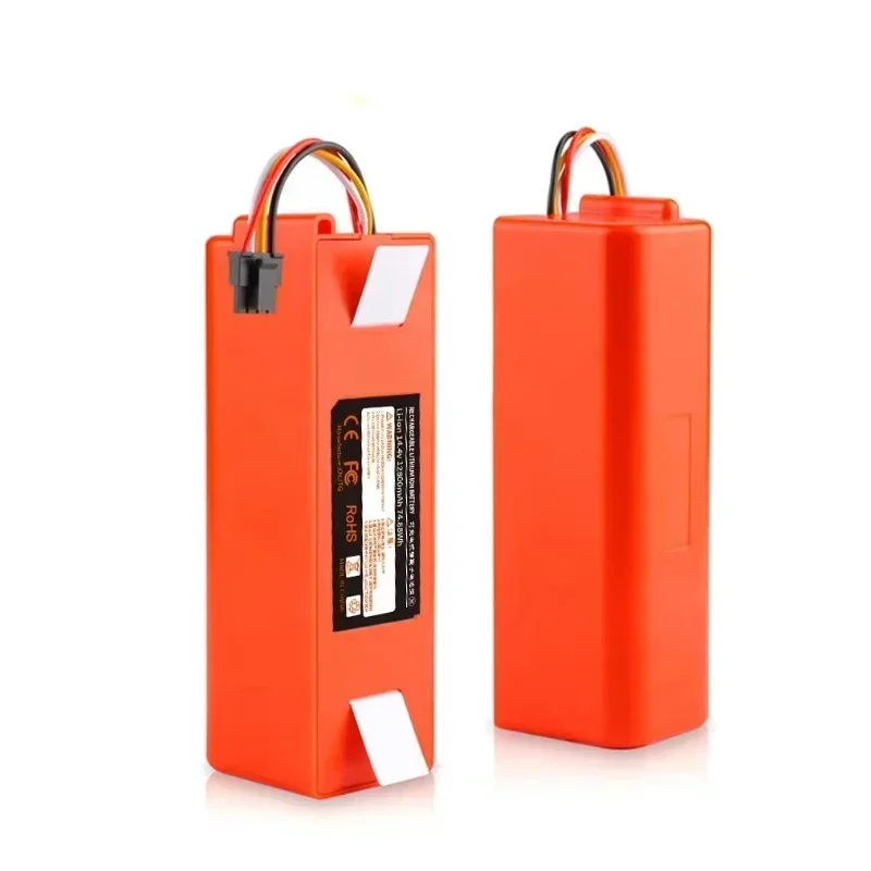 Аккумулятор для робота-пылесоса 14 4 В 12800 мАч Xiaomi Roborock S55 S60 S65 S50 S51 S5 MAX S6