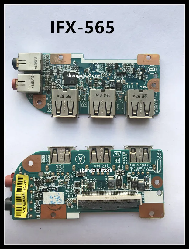 Оригинал для ноутбука Sony PCG-61212T VPCEB VPC EA EB USB аудио Плата USB2.0 M960 1P-109C502-8011 |