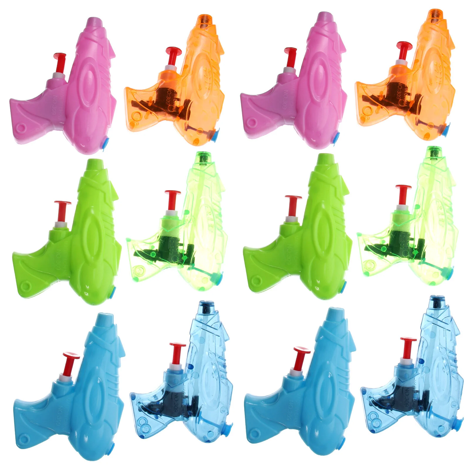 

12pcs Water Toys Water Shooter Toys Kids Beach Toys Kids Plaything (Random Color)