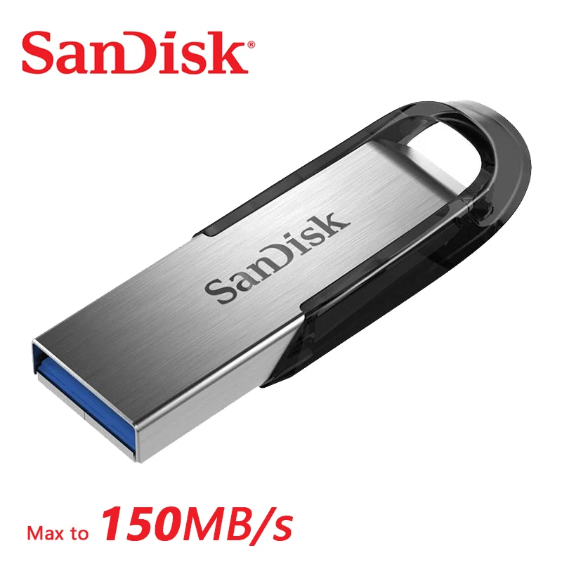 

SanDisk Flash Drive Ultra Flair USB 3.0 Pendrive 32GB 64GB 128GB 256GB 512GB Pen Drive High Speed Up to 150MB/s Memory Stick