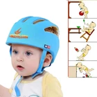Хлопковый защитный шлем для малышей, детская шапка для защиты головы для ходьбы и Ползания, ребенок учится ходить, аварийный шлем