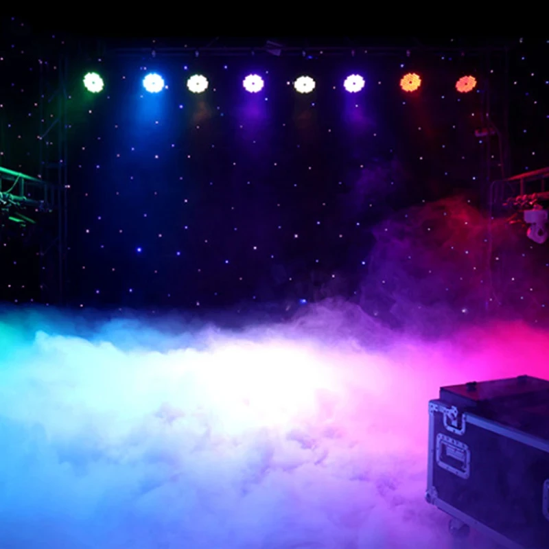 3000 Вт дымовая машина для сцены свадебной церемонии низкоуровневая заземляющая