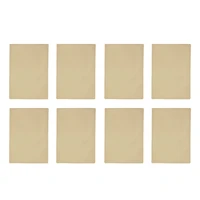 8pcs blank practice fake skin sheets double side blank practice for beginners