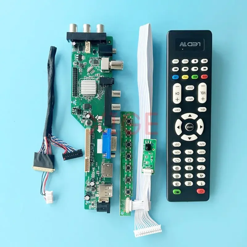 Плата драйвера контроллера подходит для LTN140AT16 LTN140AT17 Экран ноутбука 14 &quotLVDS