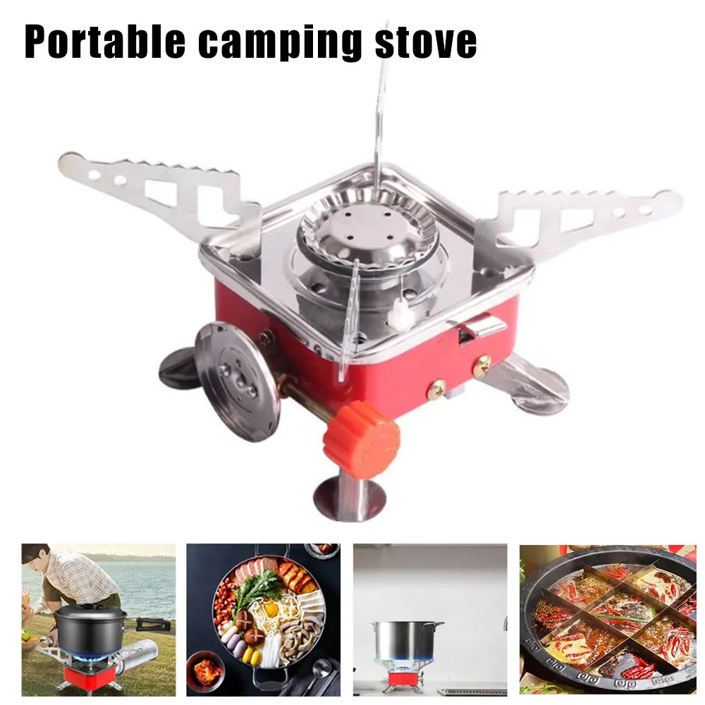 

Camping Gas Stove Split Windbreak Picnic Card Stove Outdoor Stove Portable Camping Gas Stove Outdoor Stove & Accessories