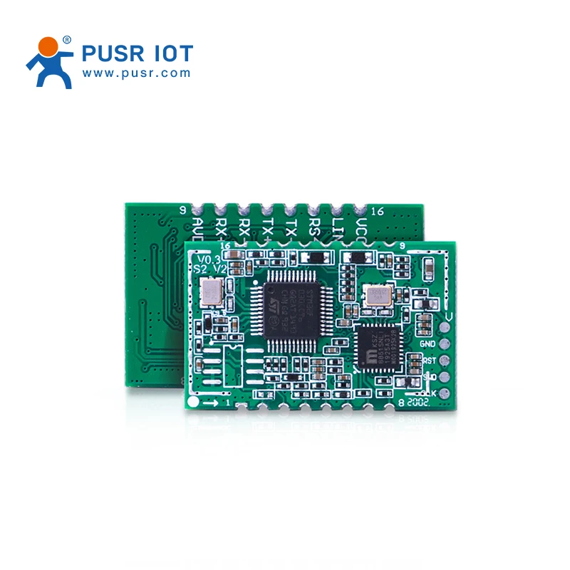 (Цена за 4 шт.) Встроенные модули преобразователя PUSR UART TTL в Ethernet TCP/IP