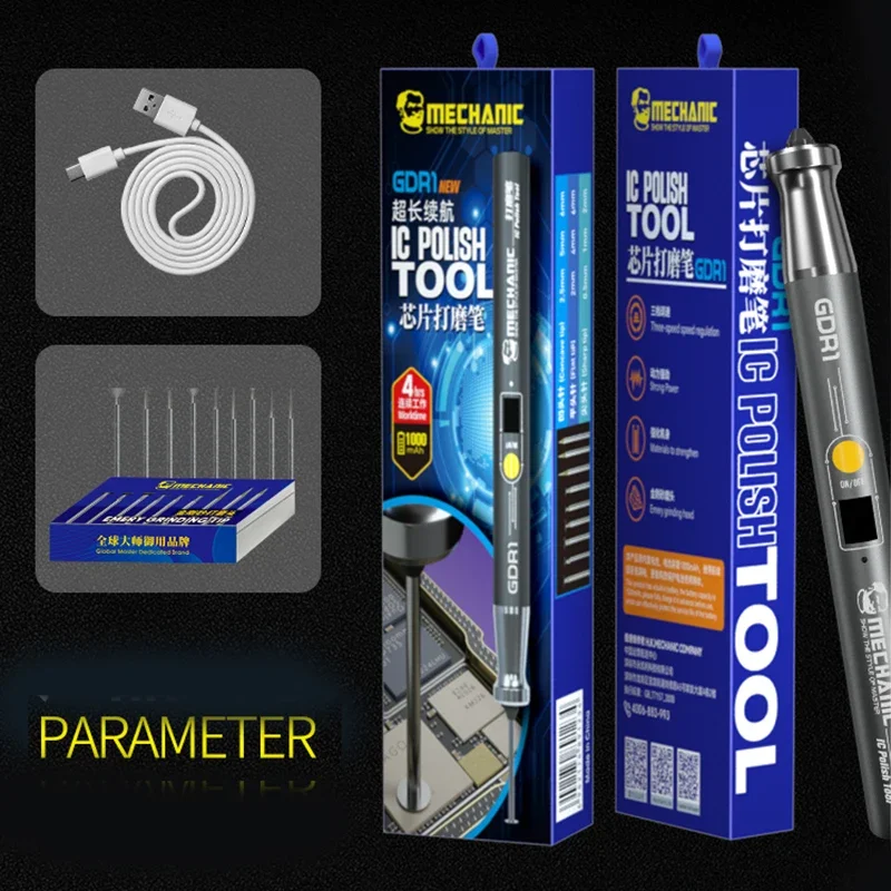 МЕХАНИК GDR1 Электрическая Ручная Полировальная Ручка С Чипом Сделай Сам Дрель