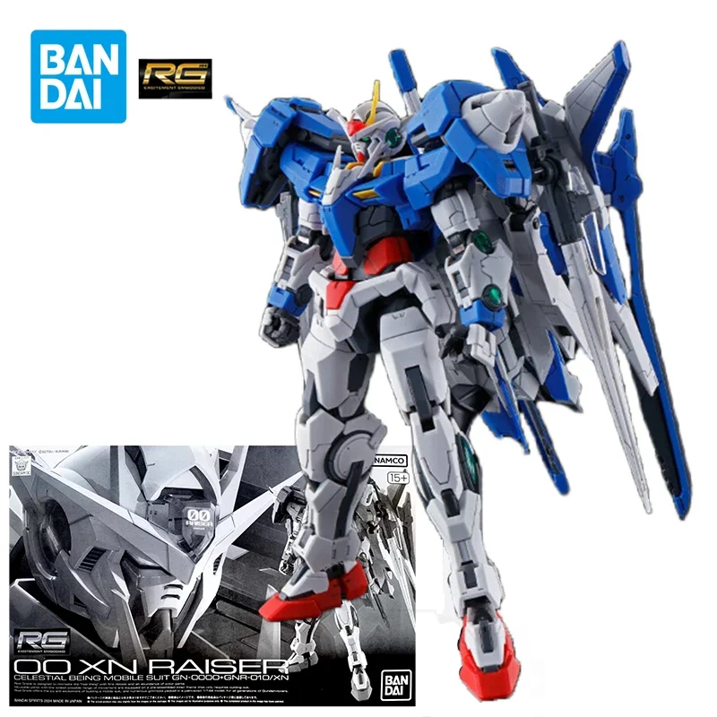 Bandai аниме Gundam модель комплект 00 XN RAISER фигурки Celestial Being мобильный костюм GN-0000 +