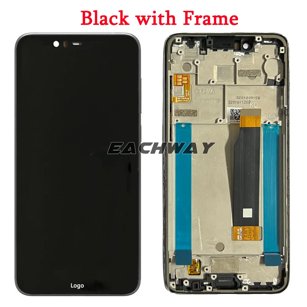 5 86 for nokia 5 1 plus lcd display touch screen digitizer assembly replacement phone screen for nokia x5 ta 1120 lcd display free global shipping