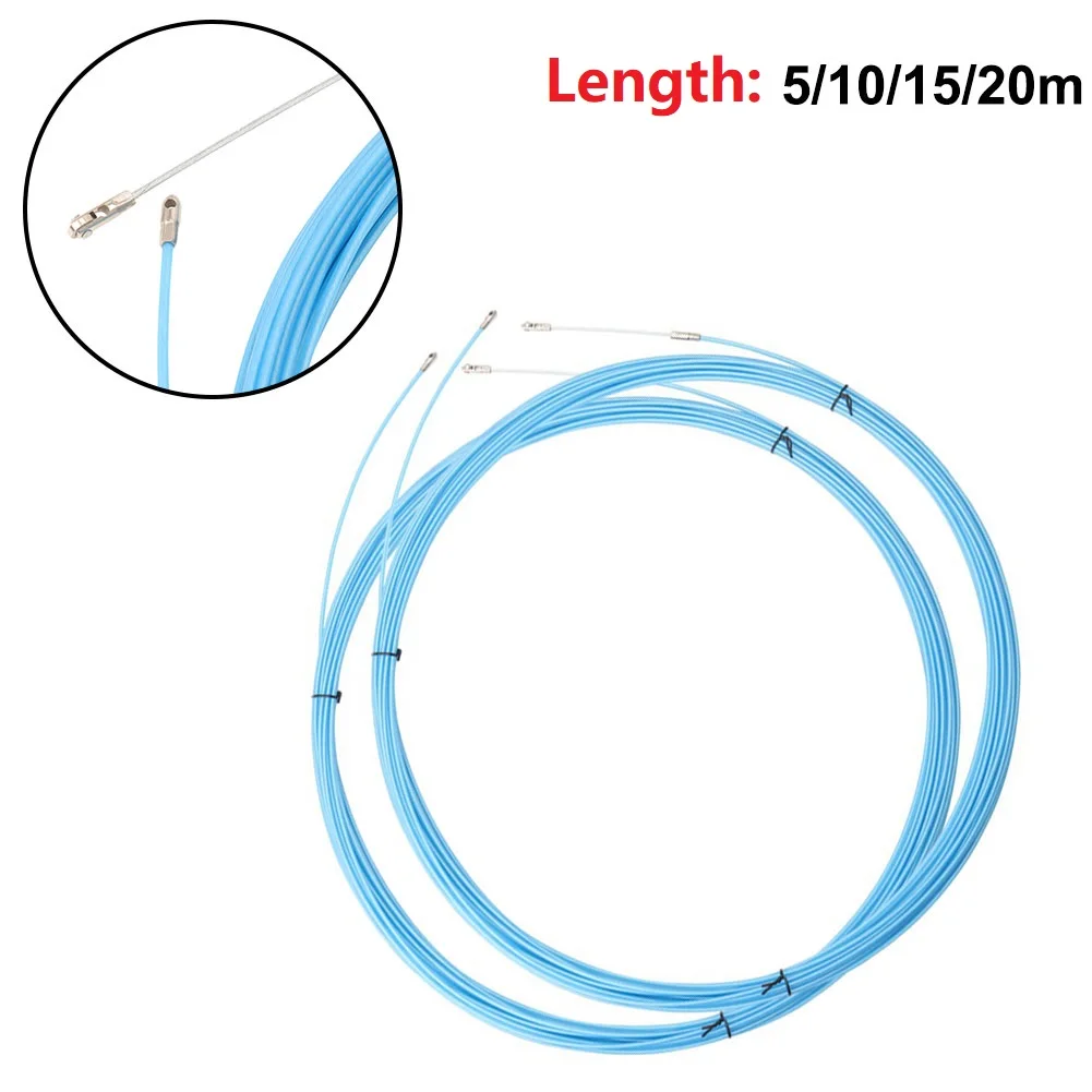 

3mm Cable Clips Cable Puller Fish Tape Reel Puller Fiberglass Metal Wall Wire Conduit For Telecom Electrical Wall Wire Conduit