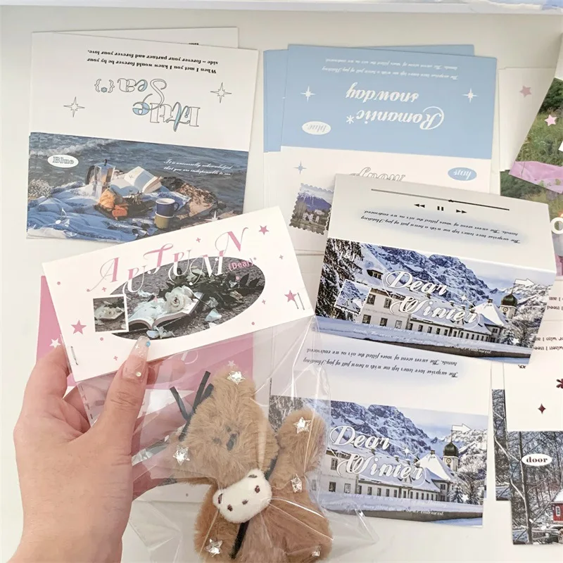 10 шт./упаковка карточки для фотографий 13 см