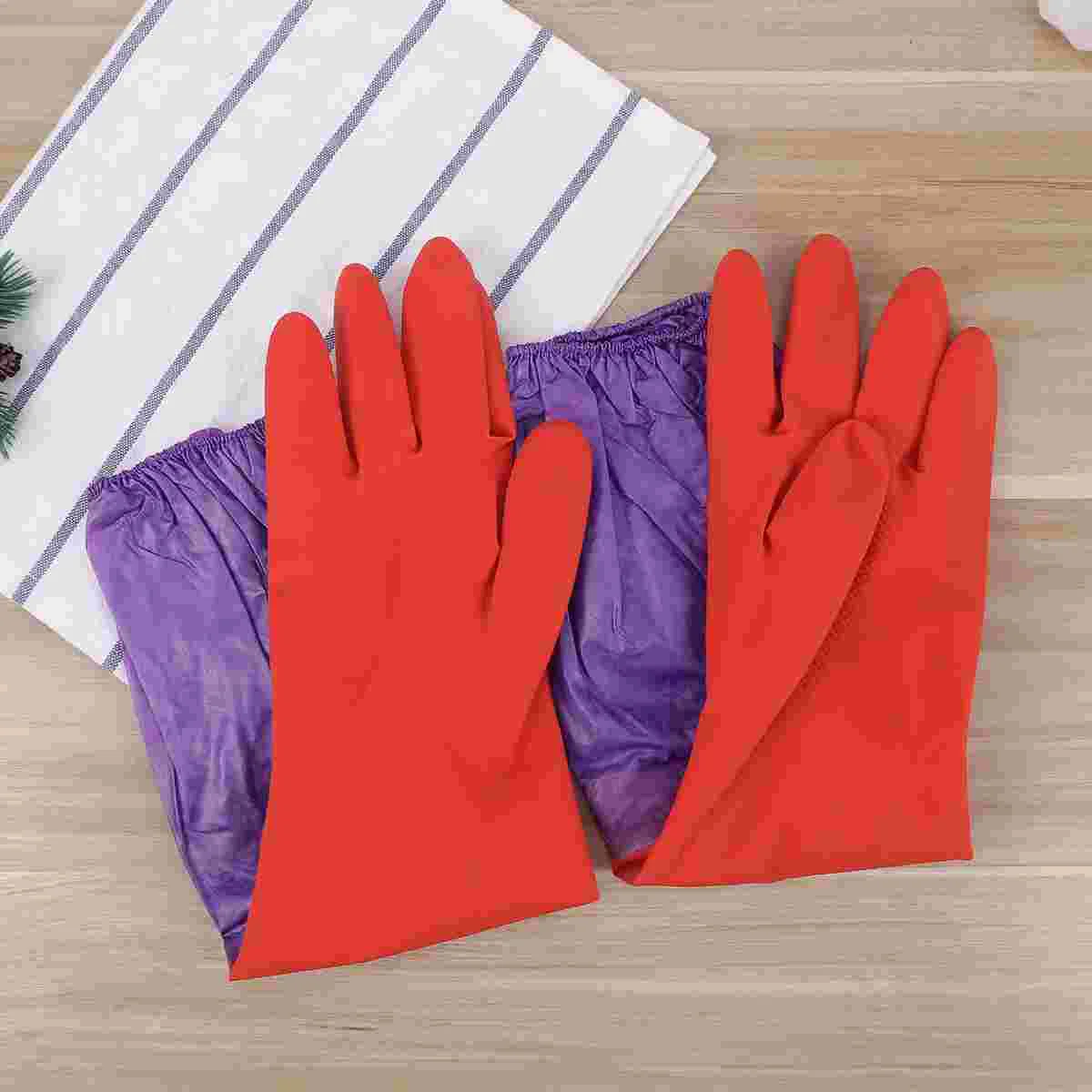 

1 Pair Cleaning Glove Kitchen Accessories Cleaning Glove Household Glove for Aquarium Kitchen