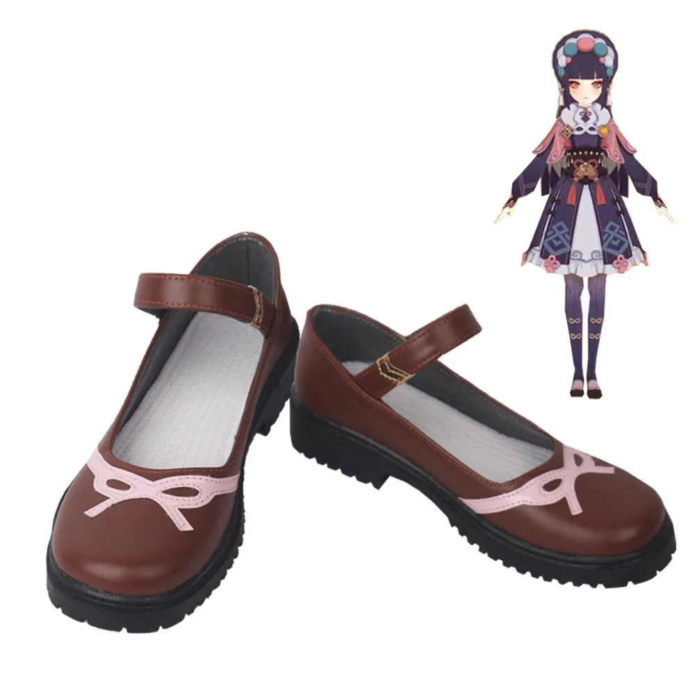 

Genshin Impact Yun Jin Shoes Cosplay Women Boots