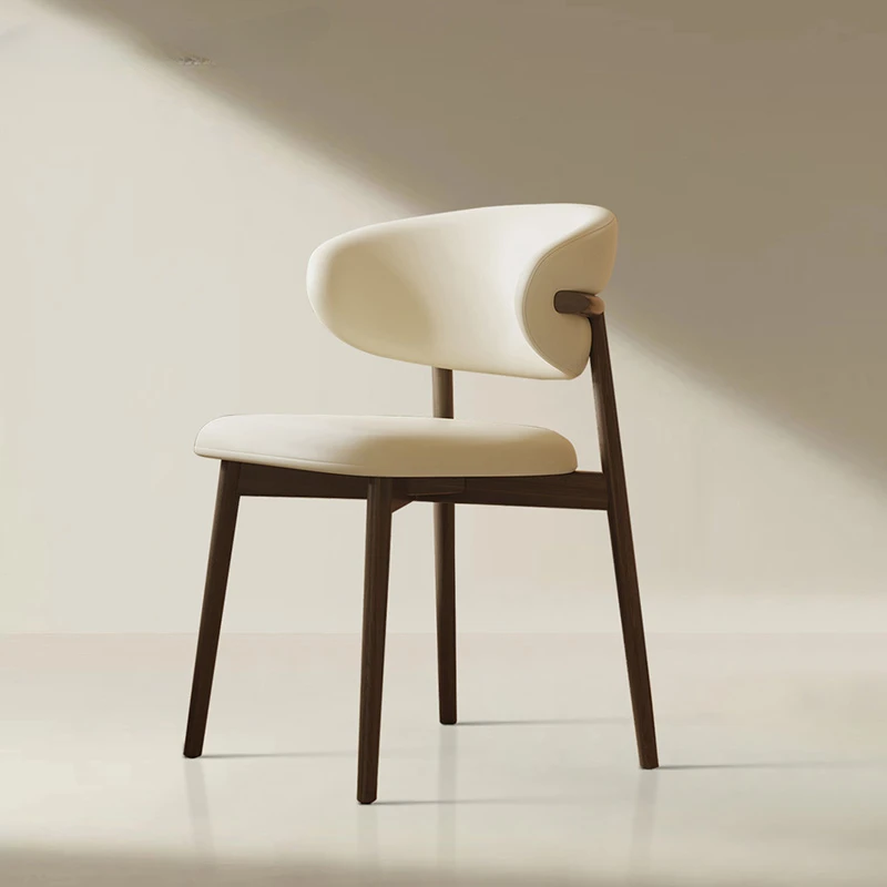 S Feature Relax Wooden Dining Chairs Banquet Retro Silla Comedor Home Furniture Yq50dc