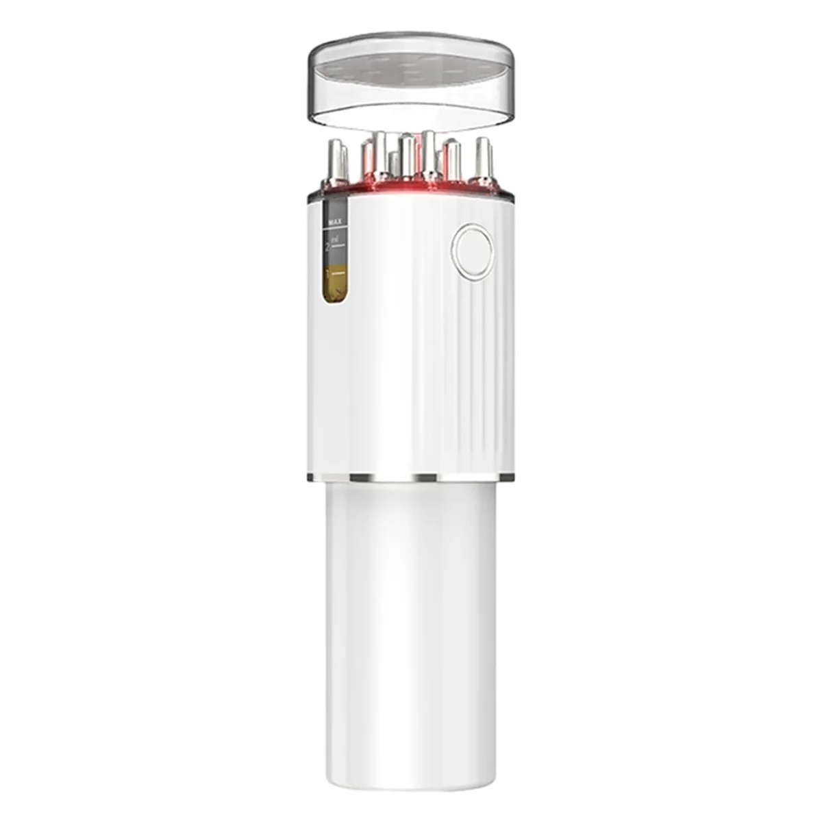 Массажер для волос 3-в-1 с красными лампочками 70 мл