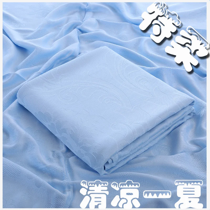Thin blanket bamboo fiber blanket towel quilt single thin summer cool blanket DoubleBlanket summer ice silk blanket cute blanket