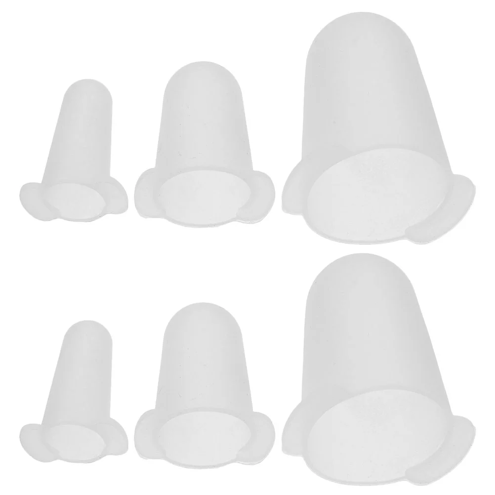 

6pcs Dessert Decorating Tip Protectors Cake Decorating Nozzle Covers Portable Cake Pipping Tip Sleeves