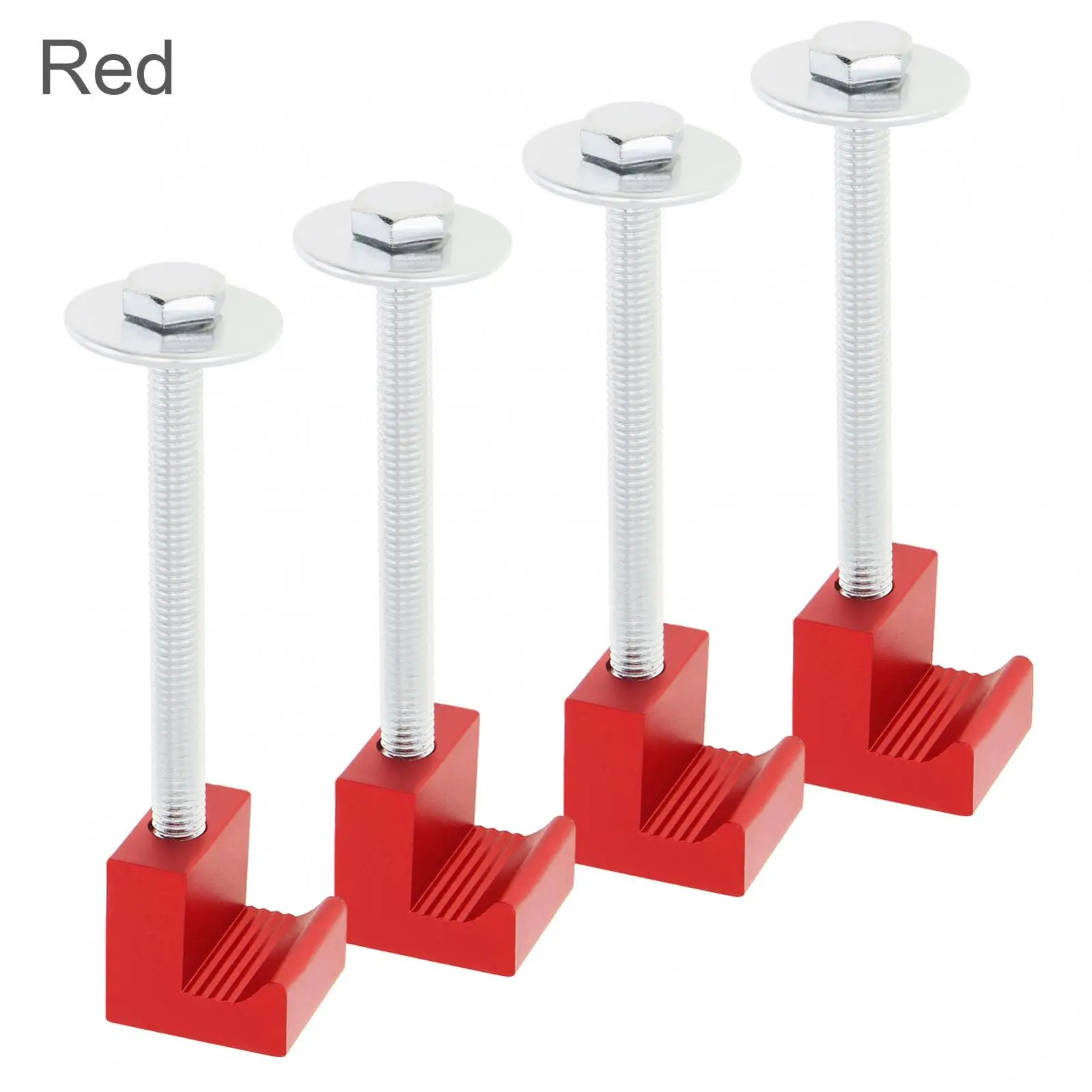 4 шт./комплект Алюминиевые крючки для установки на кровать