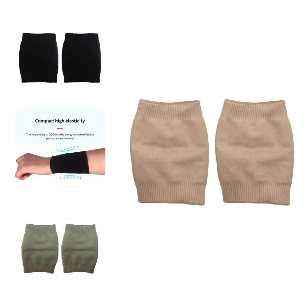 

1 Pair Wrist Support Great No Lint Breathable Wear Resistant Wrist Sleeve for Training Wrist Brace Wrist Band