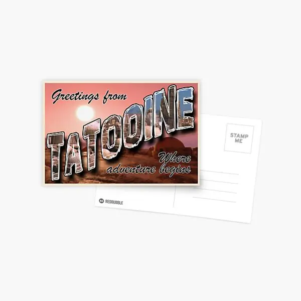 

Tatooine открытка жизнь памяти эстетика мультфильм модная картина Декор поздравительная открытка фотооткрытка простой мальчик альбом печать ...