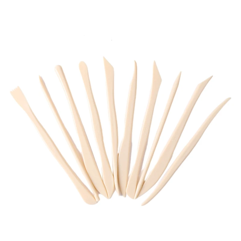 

10Pcs Pottery Tools Polymer Clay Sculpting Tools Set for Beginners & Professional Art Crafts Essential Ceramic Clay Tool