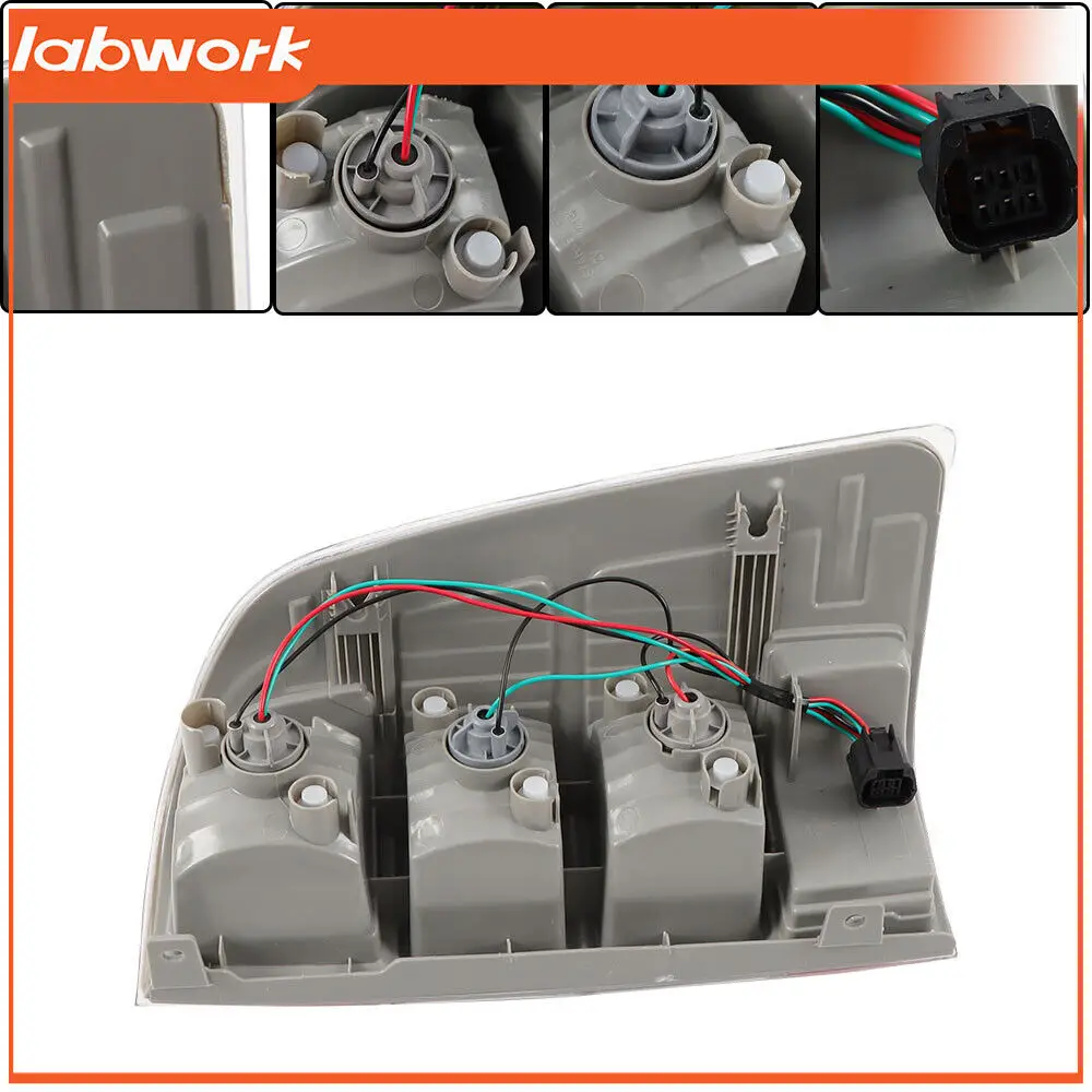 Для Fordmotor Ranger PK Ute пара LH + RH задний фонарь 2009 ~ 2011 высококачественный тормозной