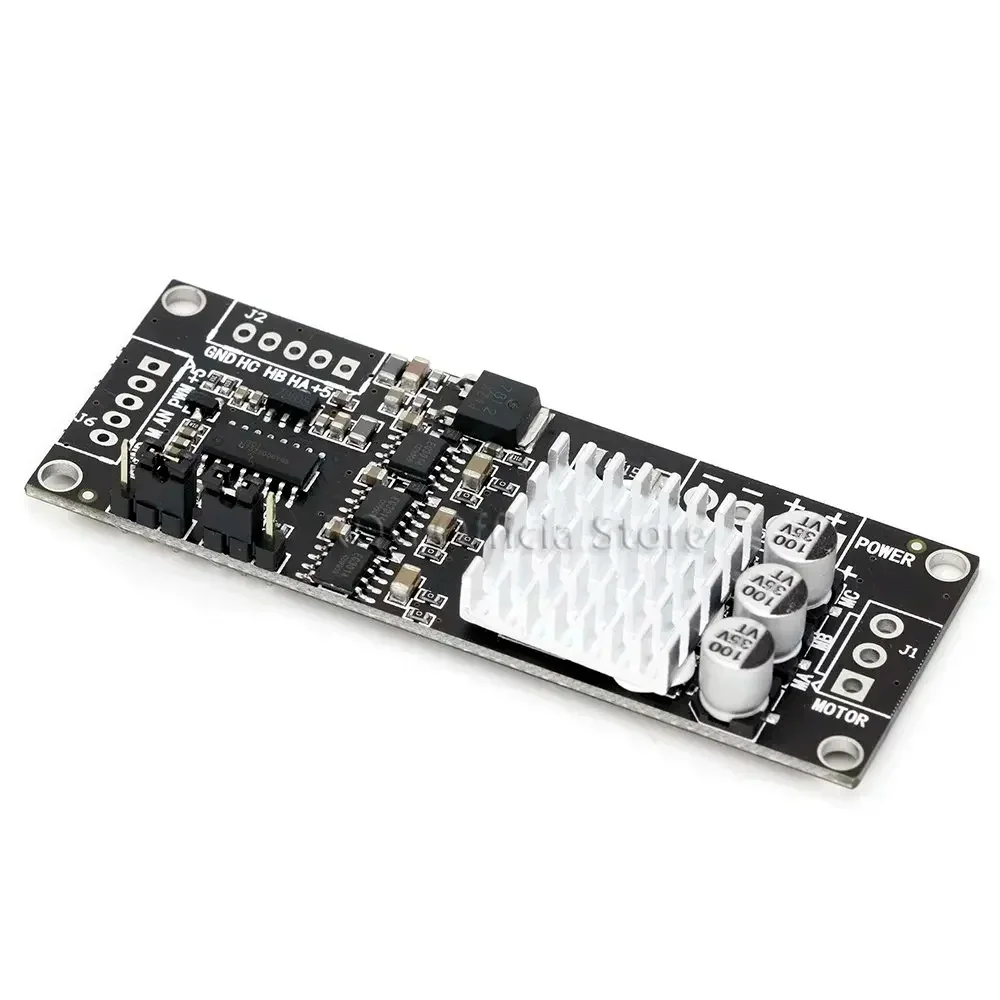 Фото Контроллер двигателя XY-BLDC DC 12-30В 200Вт, трехфазный, бесщеточный, с датчиком Холла, плата управления для 3-фазных бесщеточных двигателей с ШИМ и ПЛК №1