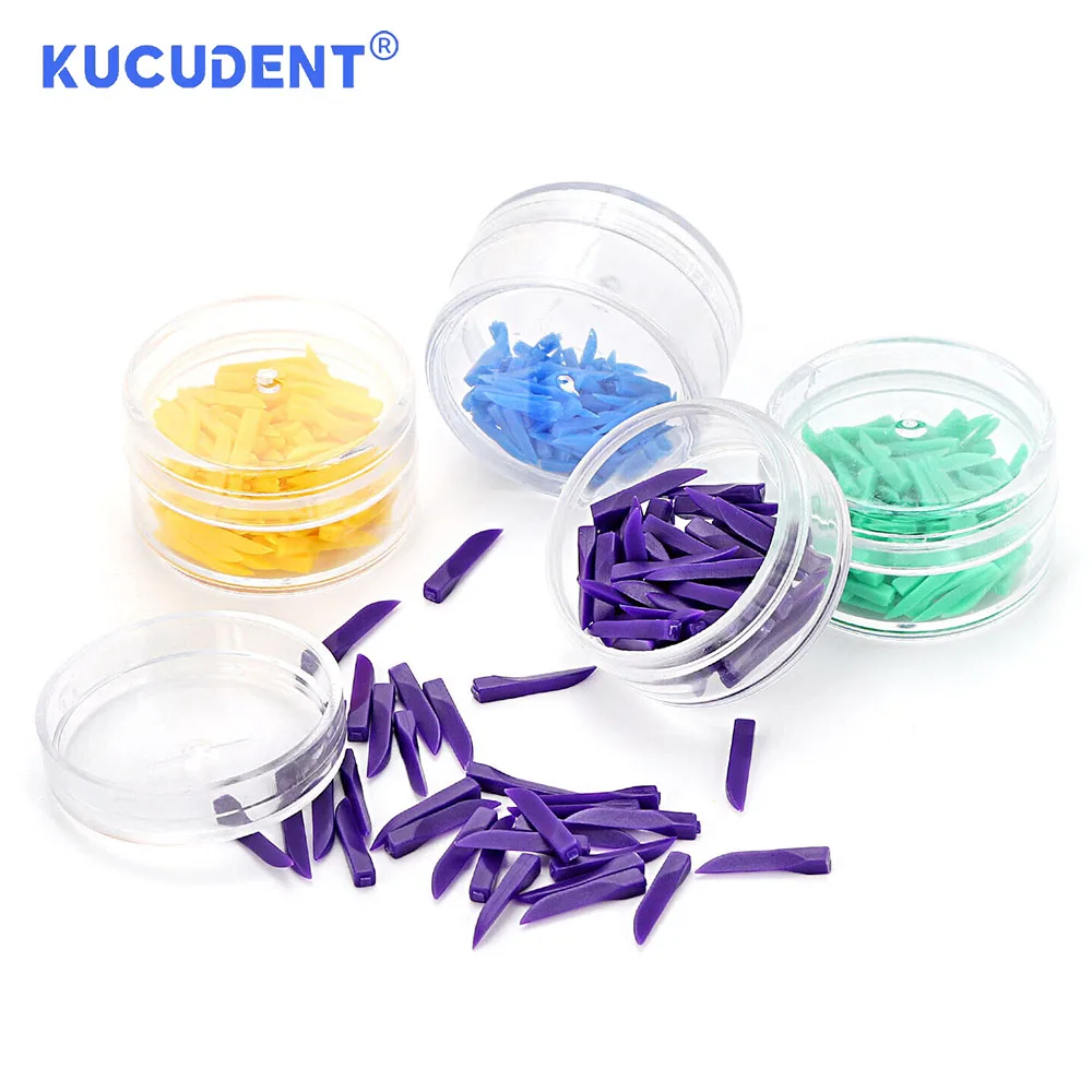 KUCUDENT одноразовые стоматологические клинья медицинские пластиковые дуги