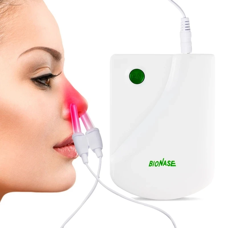 

Rhinitis Sinusitis Cure BioNase Nose Treatment Nose Cure Massage Hay Fever Low Frequency Pulse Laser Health Care