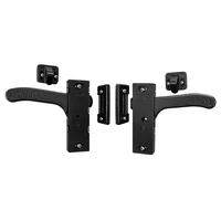 anti rust zinc alloy screen door latch handle used for cargo trailer rv motorhome entry door easy to install dropshipping