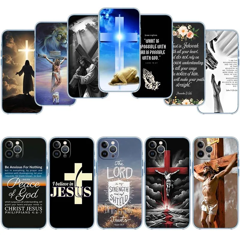 Библейский стиш Иисус крест Новый высококачественный чехол для телефона Moto Edge 40