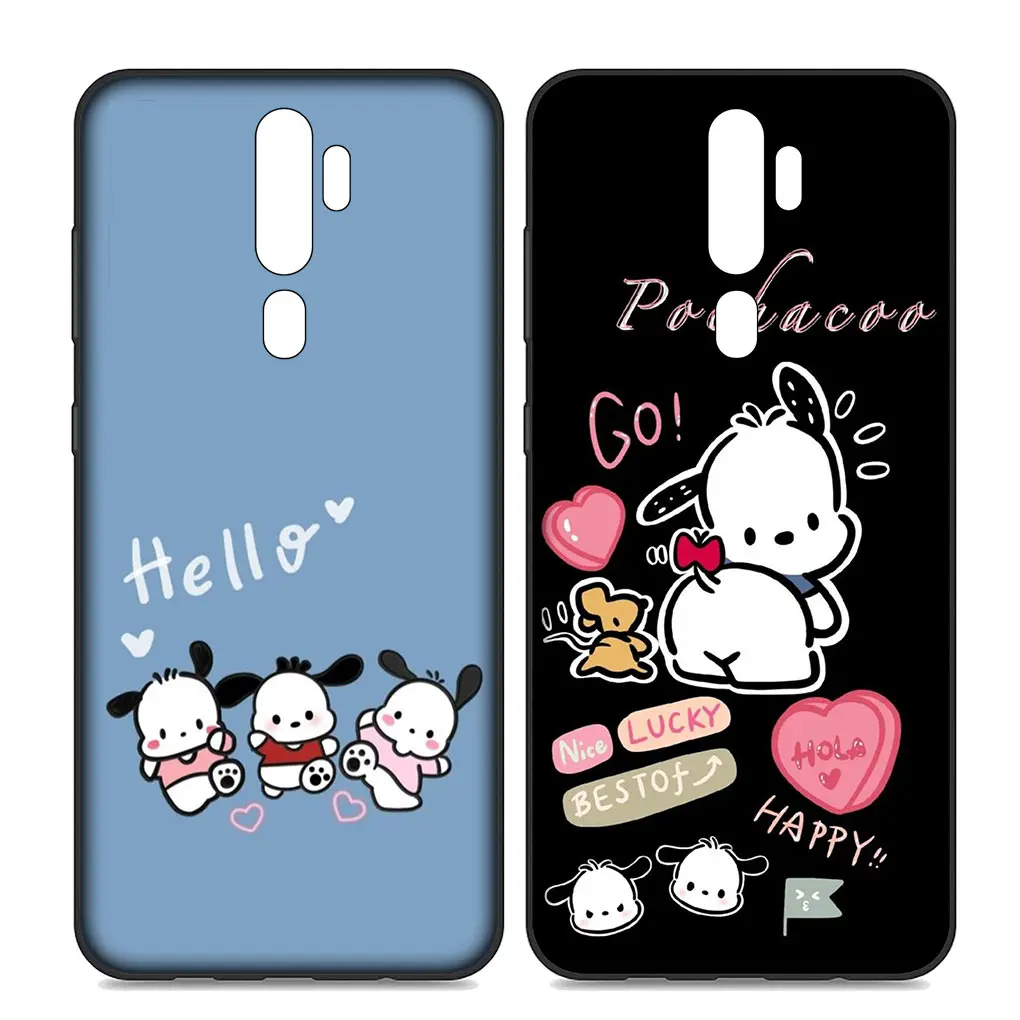 Чехол для телефона Keroppi Chococat Pochacco OPPO A17 A15 A16 A53 A79 A96 A95 A94 A74 A78 A58 A38 A57 A77 A40 A80 Мягкий