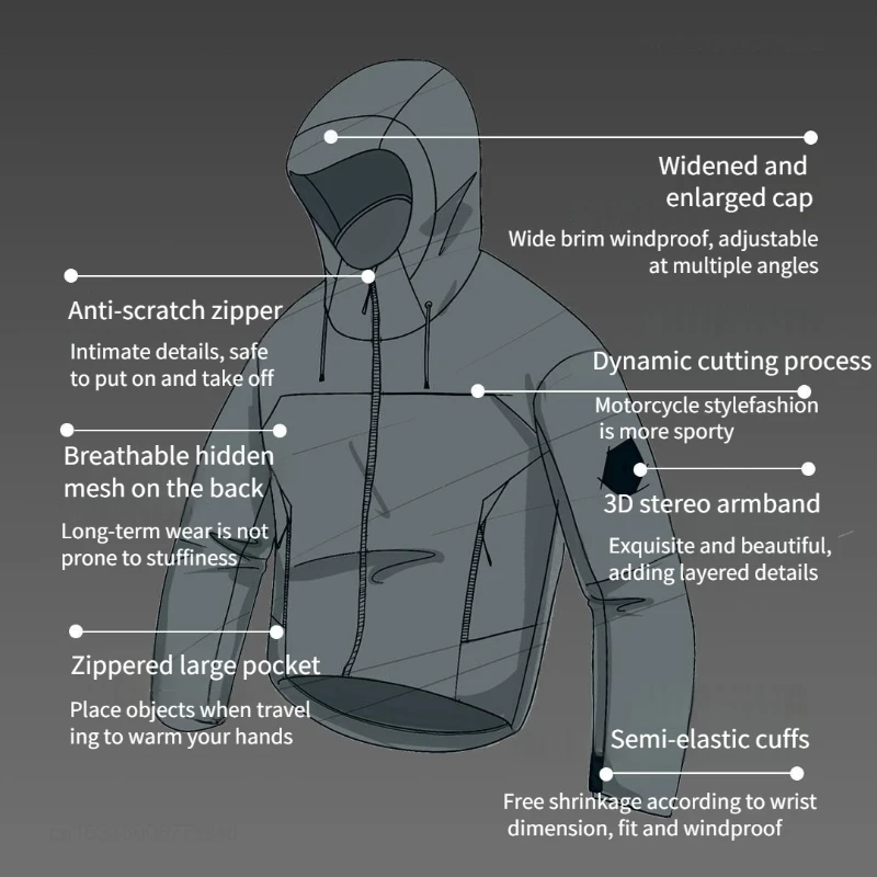 2024 морозостойкая теплая куртка Supield мужская зимняя плюс толстая