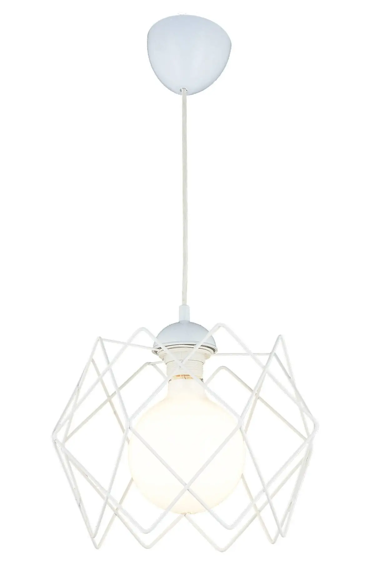 DOLBOVI Promotion White Single Pendant Lamp Chandelier restaurant lights aisle bedroom | Chandeliers