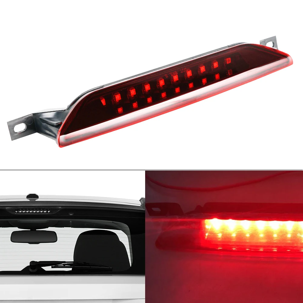 

1pc LED High Mount 3rd Brake Light For Dodge Caliber Durango Jeep Grand Cherokee Compass Rear Third Stop Lamp Car Accessories