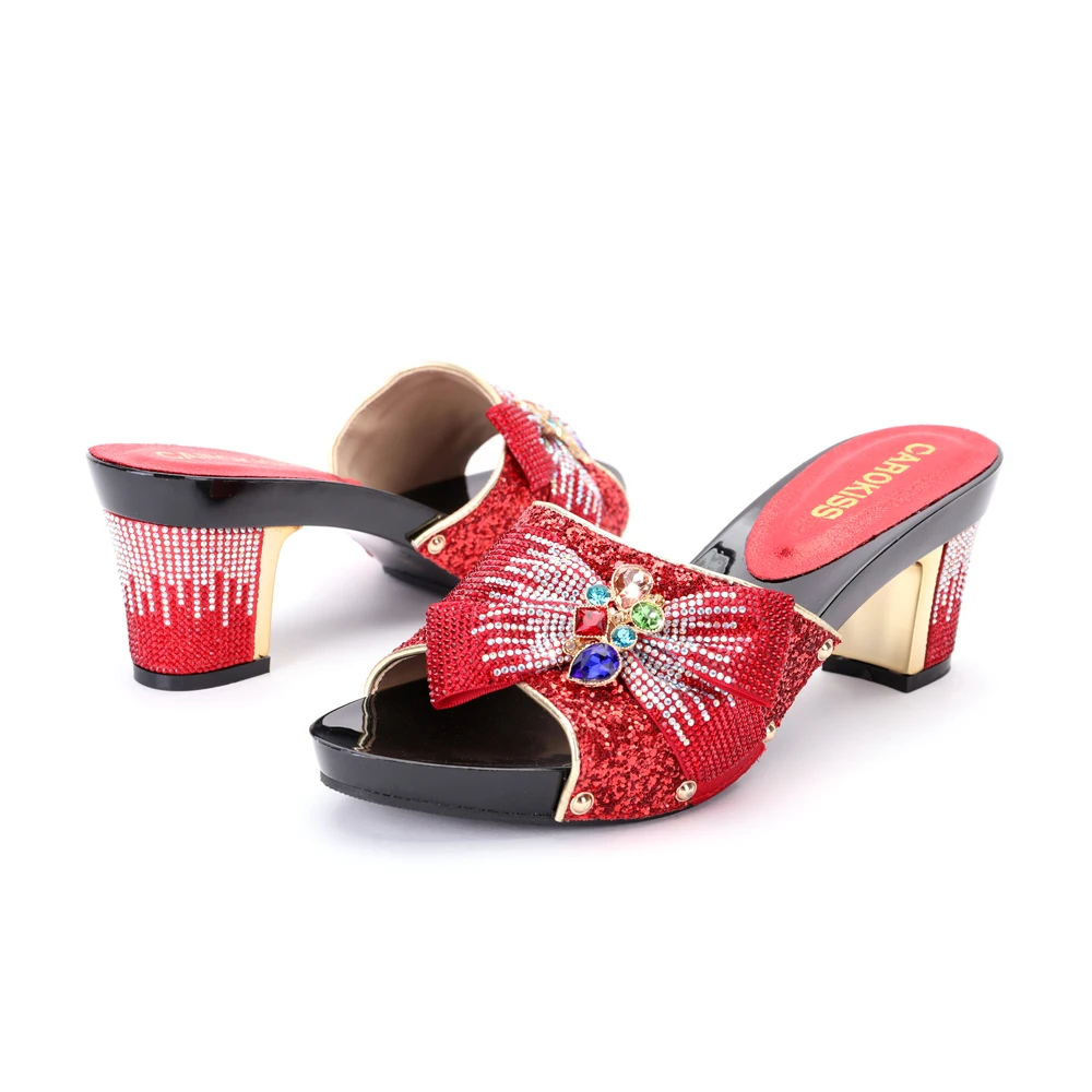 

Новинка 2022, вечерняя обувь в африканском стиле, украшенная металлическими туфлями для свадьбы, женские свадебные туфли на платформе и каблу...