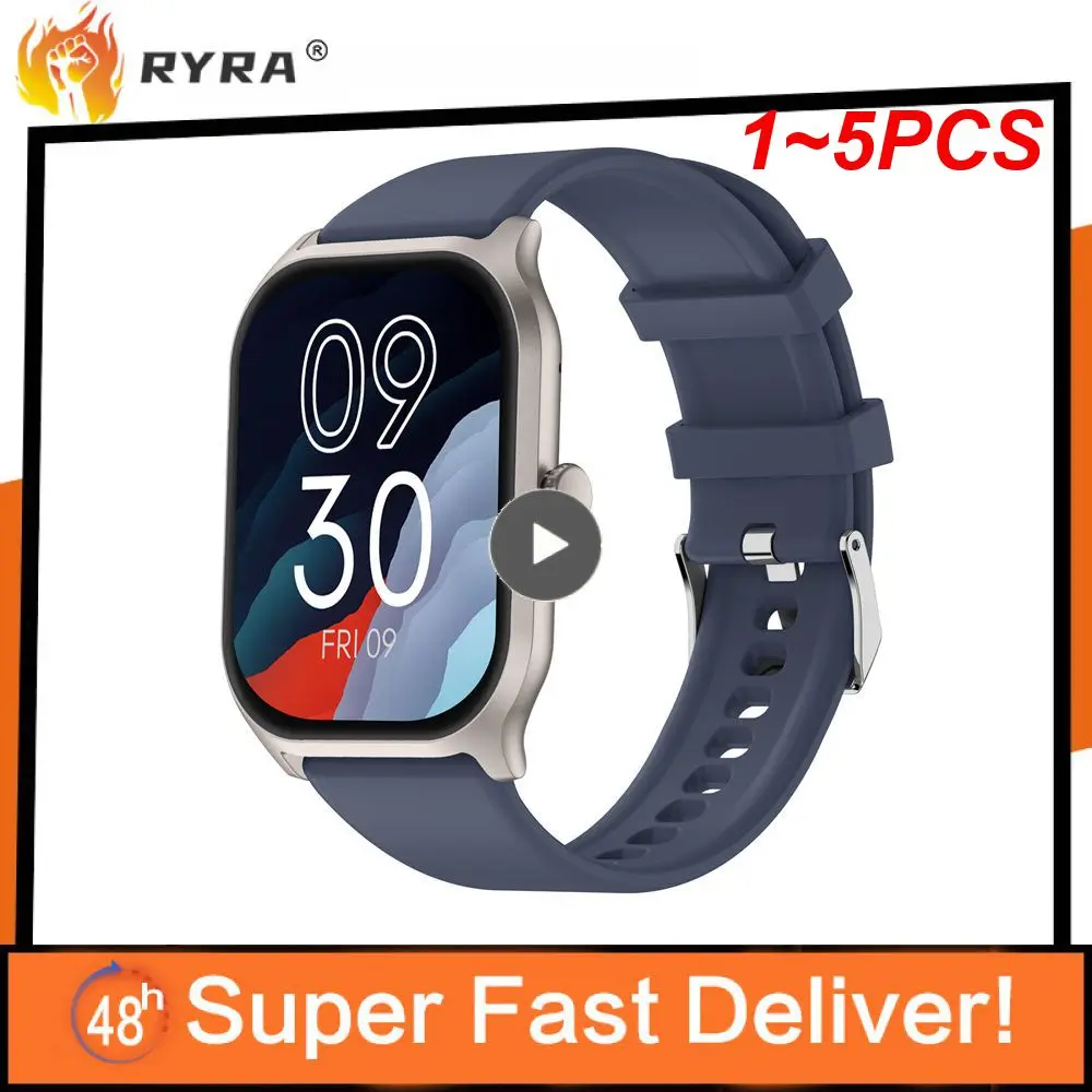 

Спортивные Смарт-часы realme Techlife DIZO 2, водонепроницаемые умные часы с сенсорным экраном 1,69 дюйма для мужчин и женщин, синие, 1 ~ 5 шт.