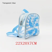 hot sale silicone stress relieve push fidget bag big fidget packs with simple dimples push bubble fidget backpack