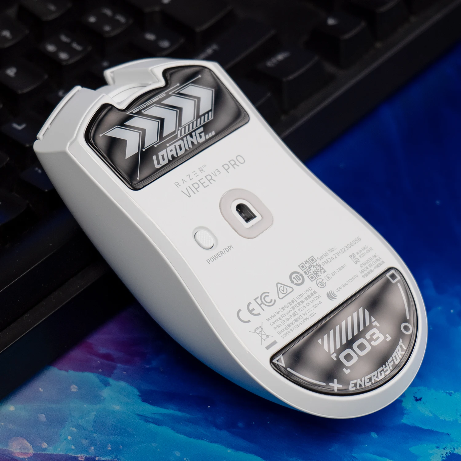 Стеклянные ножки для мыши коньки Razer Viper V3 Pro Беспроводная игровая мышь с