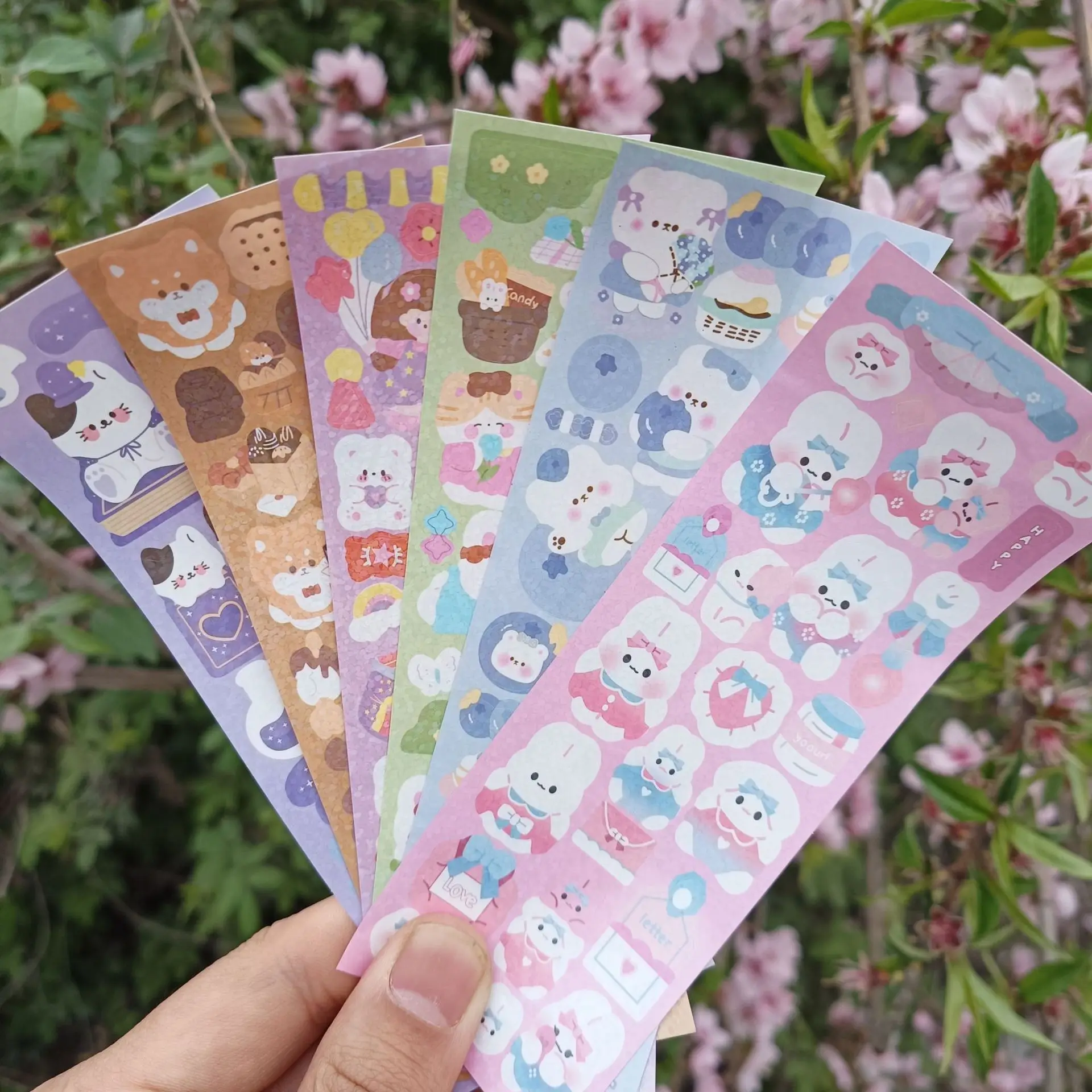 Фото Набор цветных карточек Gu Card в подарочной коробке оптом, материалы для детских поделок, лазерные наклейки Gu Card, полный комплект №4