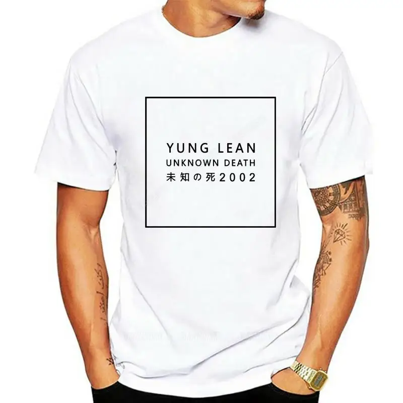 Новое поступление футболка Yung Lean Unknown Death унисекс модная Kanye Kim blogger tumblr