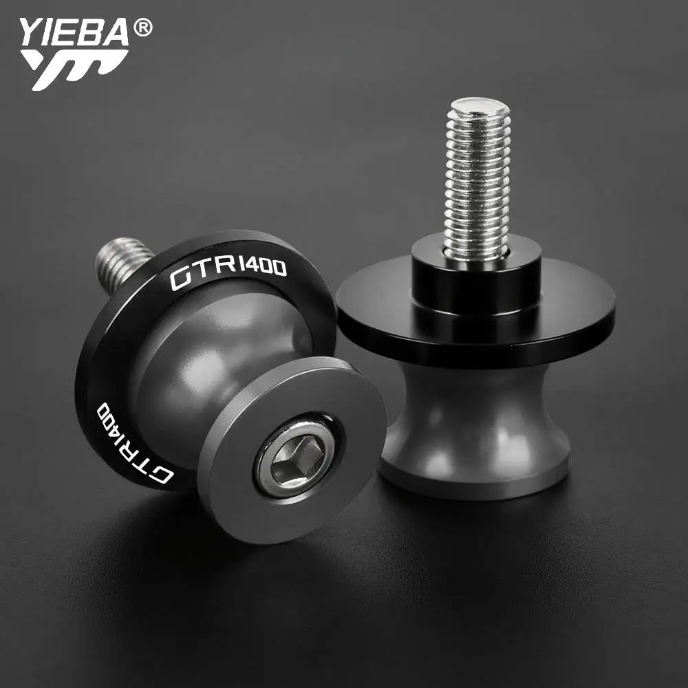 

GTR1400 Motorcycle CNC Aluminum Accessories Swingarm Spools slider 8MM 10MM stand screws For KAWASAKI GTR1400 CONCOURS 2007-2016