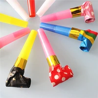 20pcs funny party blowouts whistles kids birthday party favors decoration supplies noice maker toys goody bags pinata