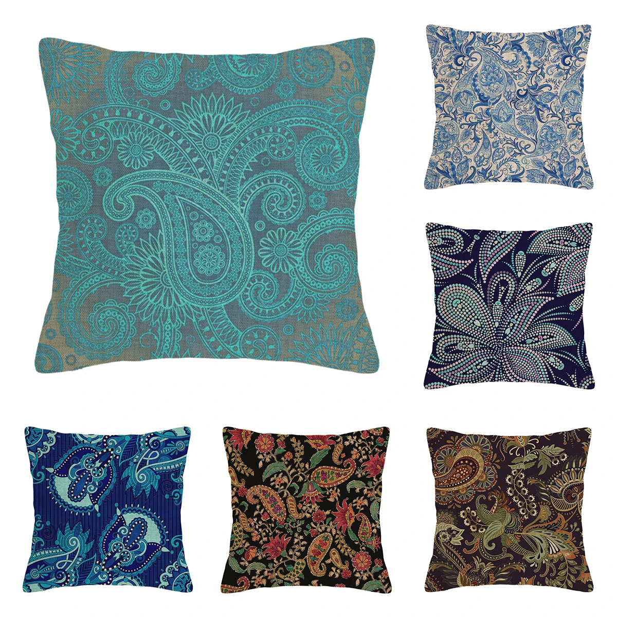 Декоративная наволочка для подушки в стиле бохо 45 х45 40 х40 см 60 х60