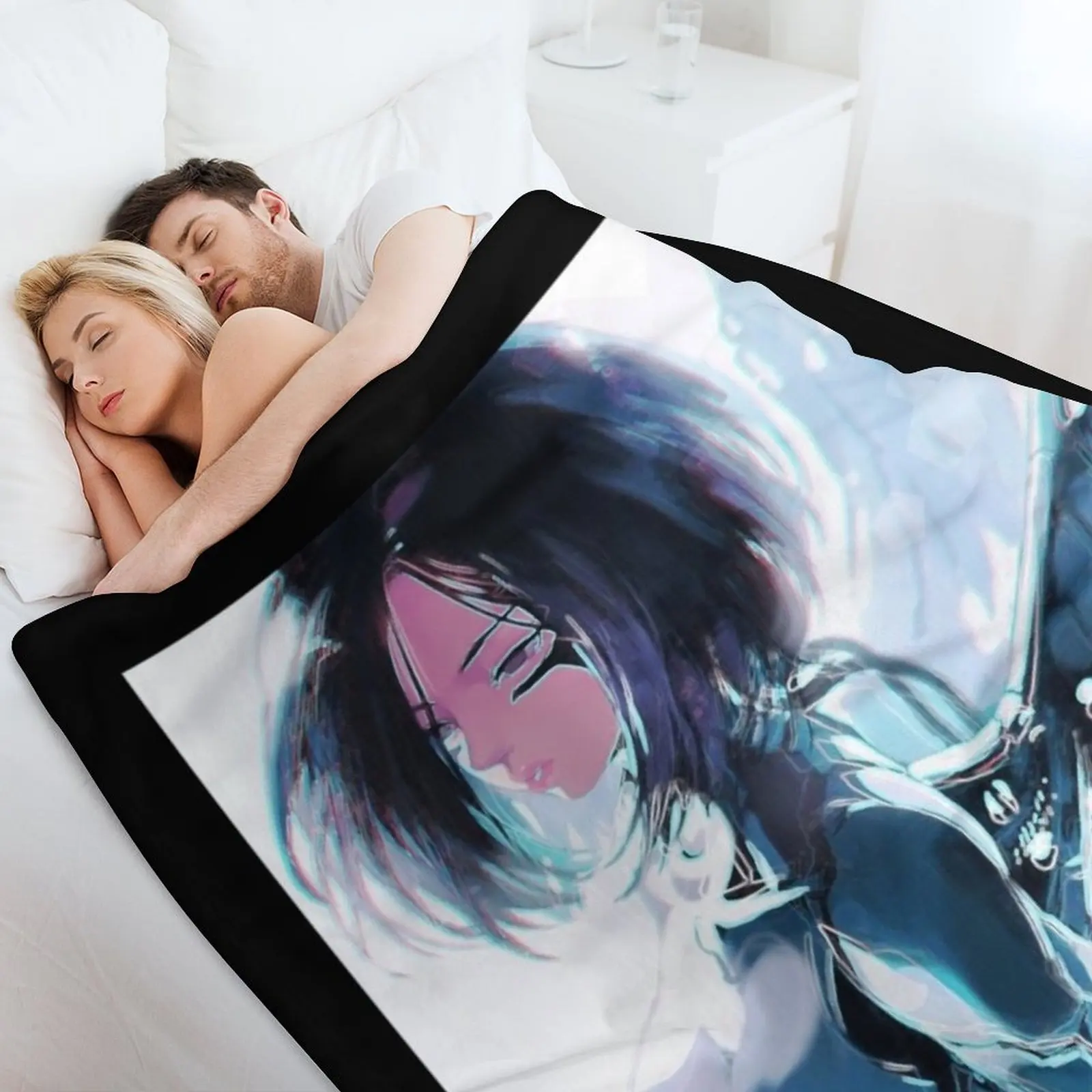 Одеяло Alita: Battle Angel фланелевые мягкие роскошные дизайнерские одеяла для детских