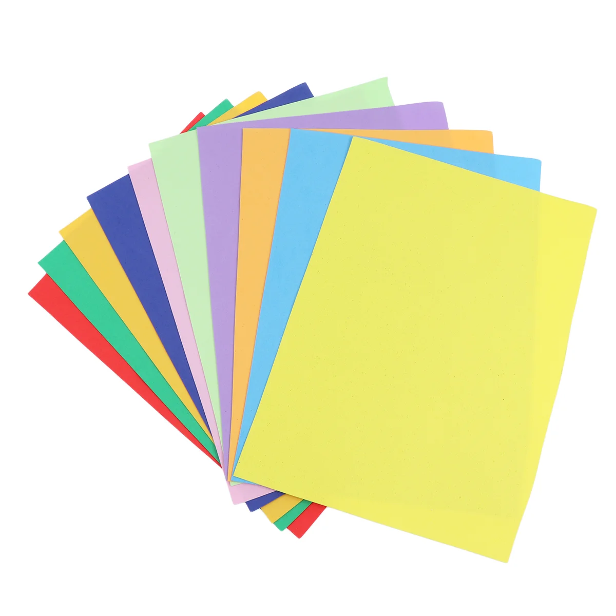 

10Pcs Sponge Paper Diy Craft Sponge Paper Sponge Sheets for Crafts Eva Sheet DIY Craft Form Paper Classroom Sponge Paper