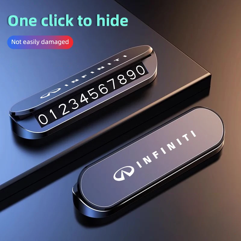 Номер телефона парковочная табличка знак остановки авто для Infiniti Q50 FX35 Q30 G37 Q70 QX70